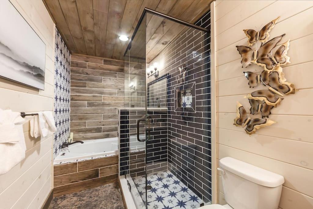 Romantic A-Frame Private Hottub Firepit Neargsmnp Sevierville Exterior foto